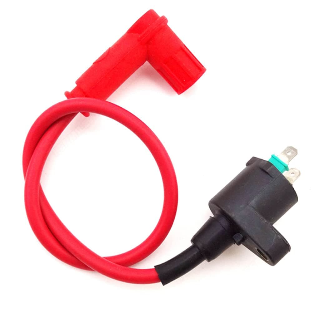 DJ-Motor High Performance Racing Ignition Coil For 50cc 70cc 90cc 110cc 125cc 140cc 150cc 160cc 170cc 180cc Pit Dirt Bike XR CR SSR Coolster CRF Taotao Lifan YX