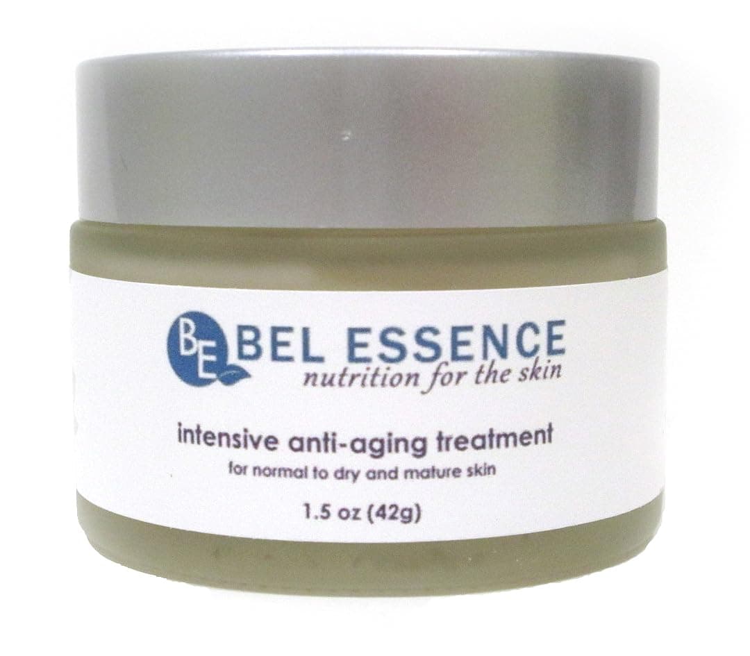Bel Essence Intensive Anti-Wrinkle Cream for Face & Neck - Hydrating Anti-Aging Moisturizer Reduces Fine Lines - Day/Night All Natural Face Cream for Normal to Dry Skin - 1.5 Oz