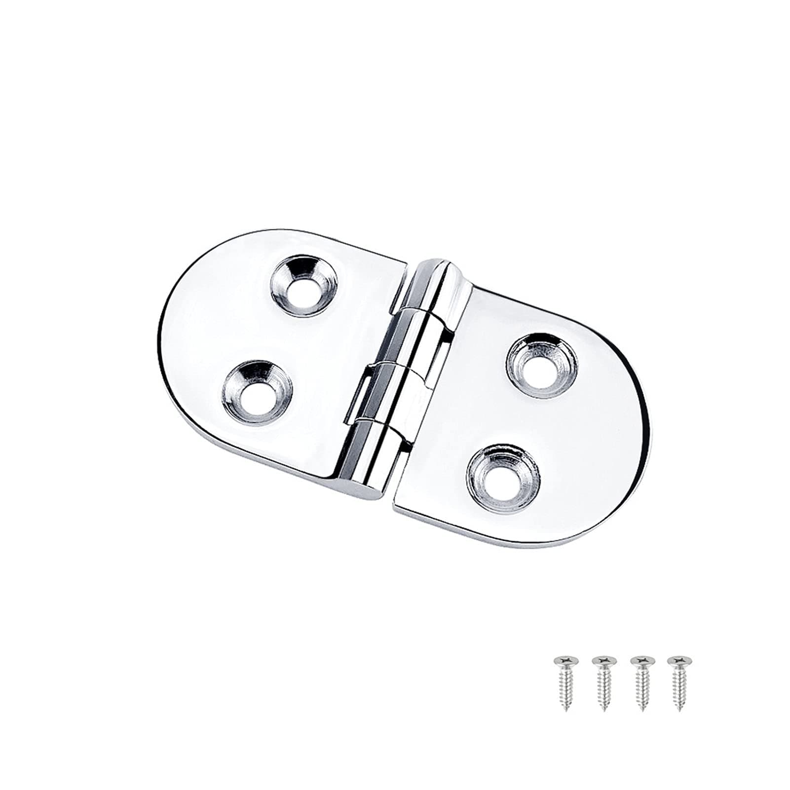 Hardware Stainless Steel 316 Boat Caravan RV Deck Hinge Cupboard Cabinet Drawer Door Strap Butt Hinge Furniture Hardware for Marine Boat