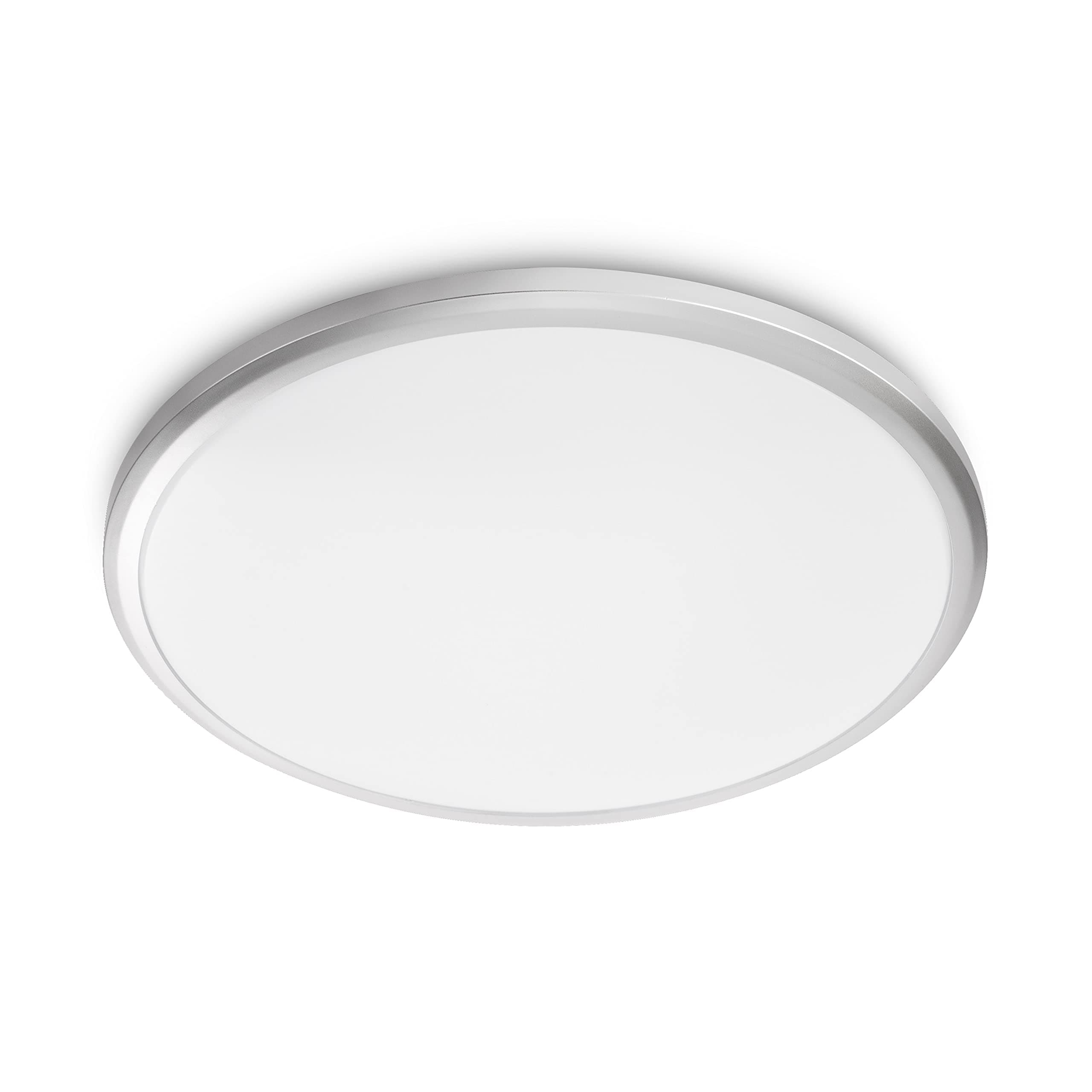 Philips LED Spray Bathroom Ceiling Light 2700K 17W IP44 [Warm White - White] For Indoor Lighting, Bathroom and Kitchen