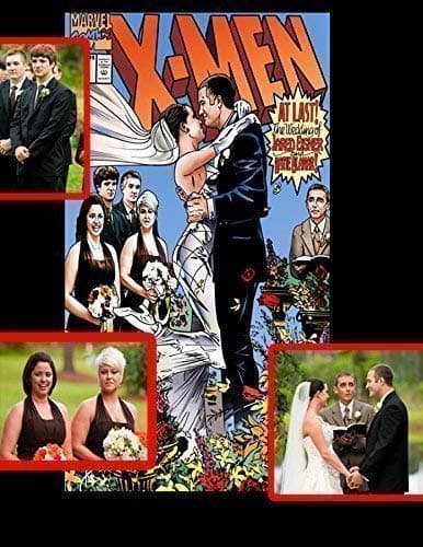 Personalized WEDDING Comic book Covers - Perfect Gift