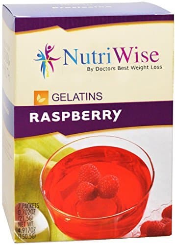 NutriWise - Strawberry Banana High Protein Diet Gelatin (7/box) by NutriWise