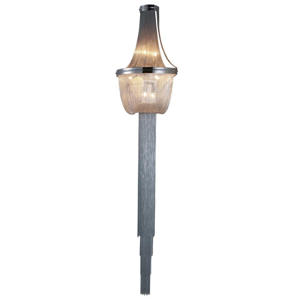 Cosmo Roma 4 Light Wall Lamp Nickel, E14