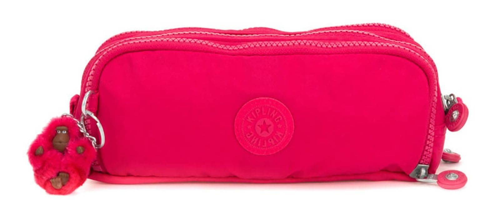 Kipling GITROY Large pencase, Pouches, Cases, True Pink, One Size, GITROY