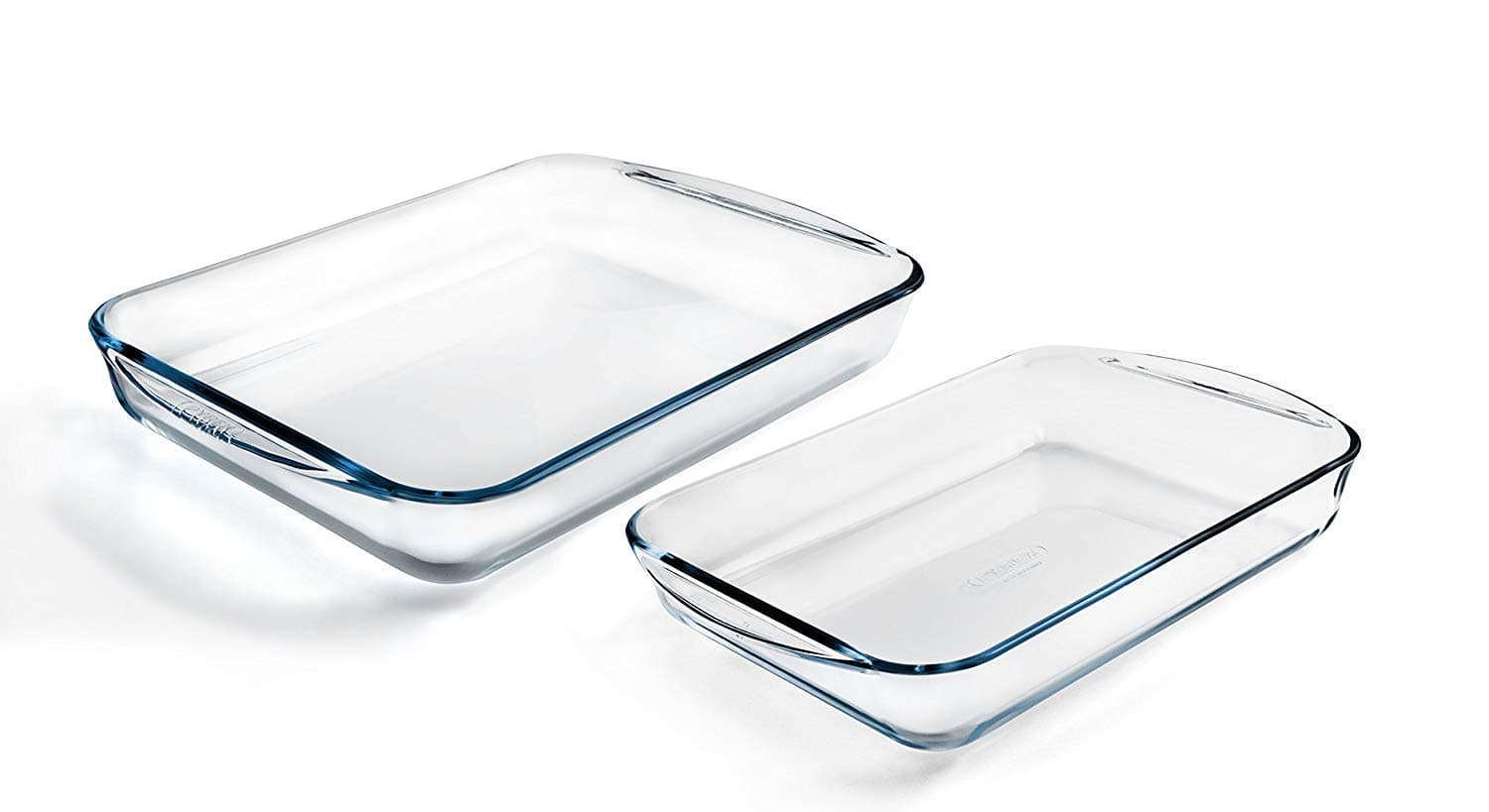 pyrex 3xClassic 2 Piece Rectangular Glass Baking Roasting Bake Roaster Dish Set