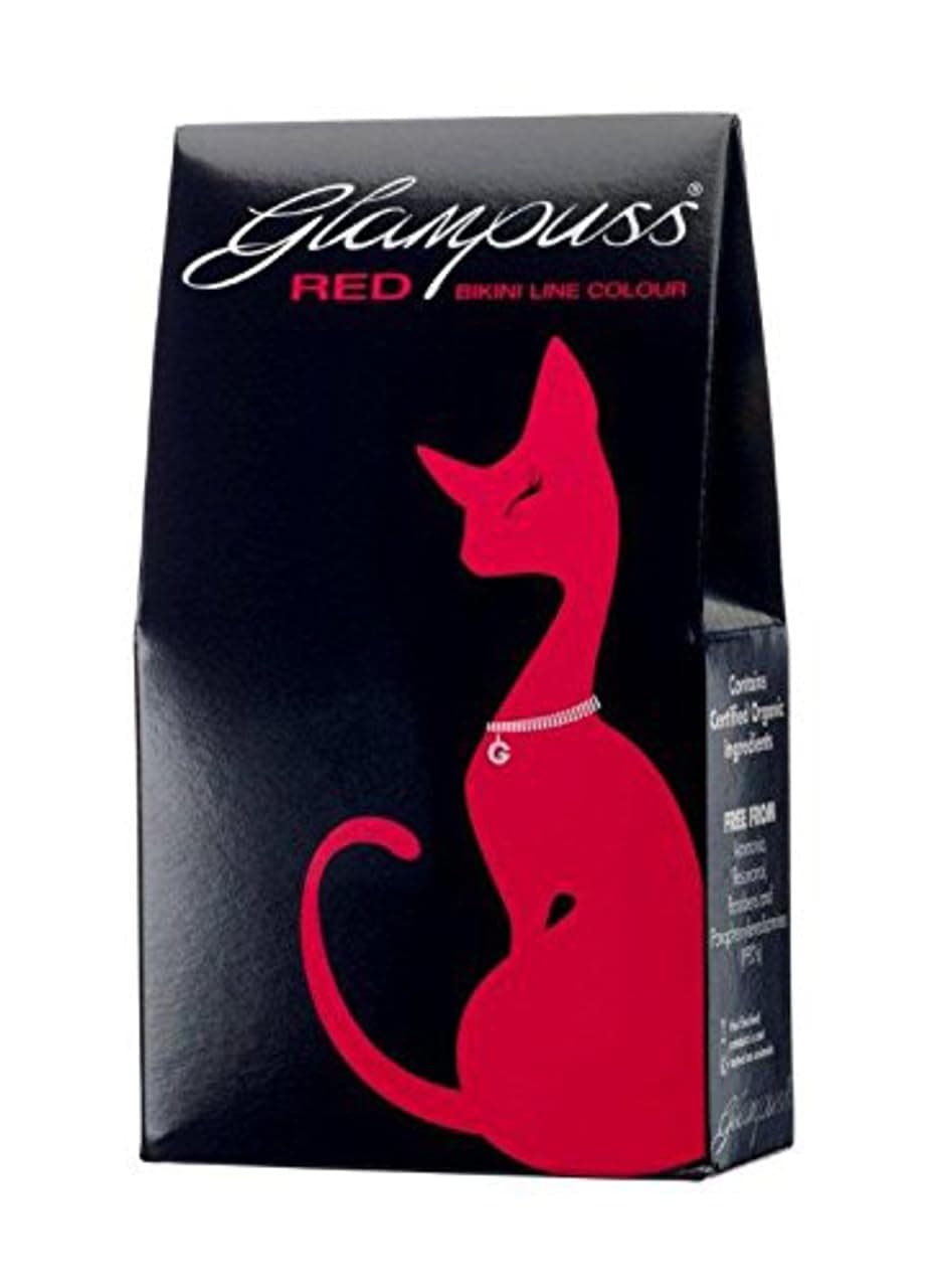MiniKINI GlamPuss - Organic Pubic Hair Dye - HOT RED