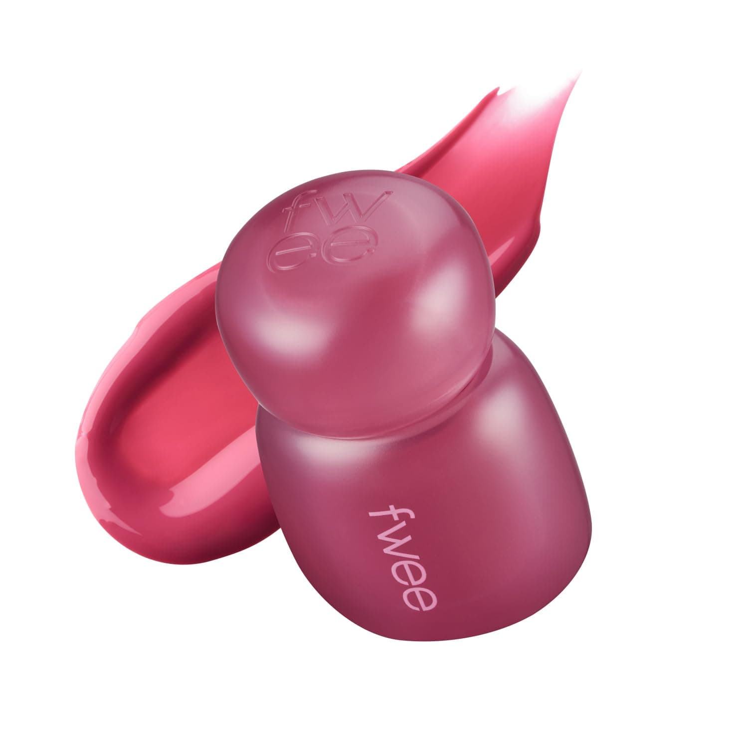 fwee Pink Obsession Stay-Fit Lip Tint | M08 Fig Pink | Weightless & Layerable Tint for Smudge-proof, Long-lasting Wear | Soft Blur Finish or Vibrant Flush | 3.8g