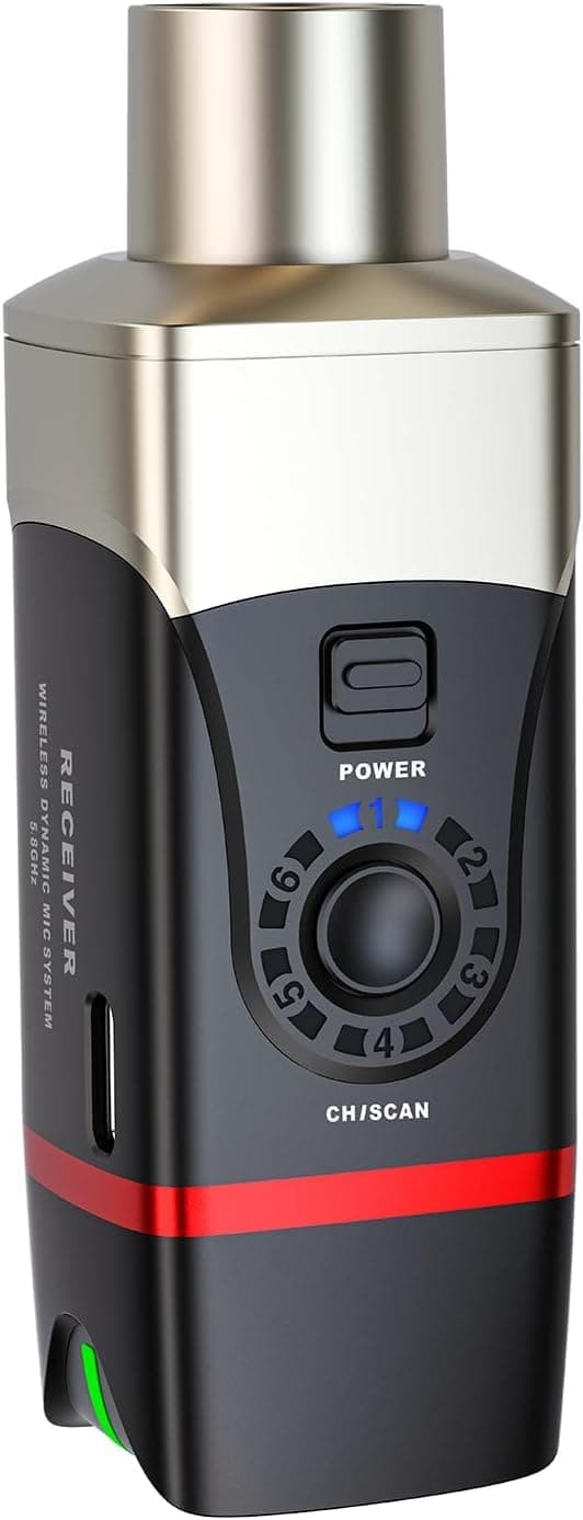 U35 Wireless Microphone System Receiver 5.8GHz Wireless XLR Receiver (U35 RX Only)