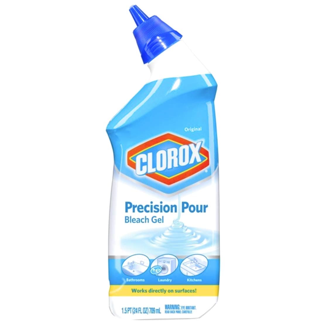 Clorox Company 30792 He Bleach Gel, 24-Ounce, Original