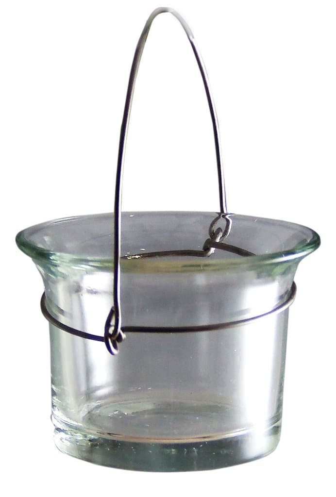 Flat-Bottom Hanging Votive Holders, Set of 24