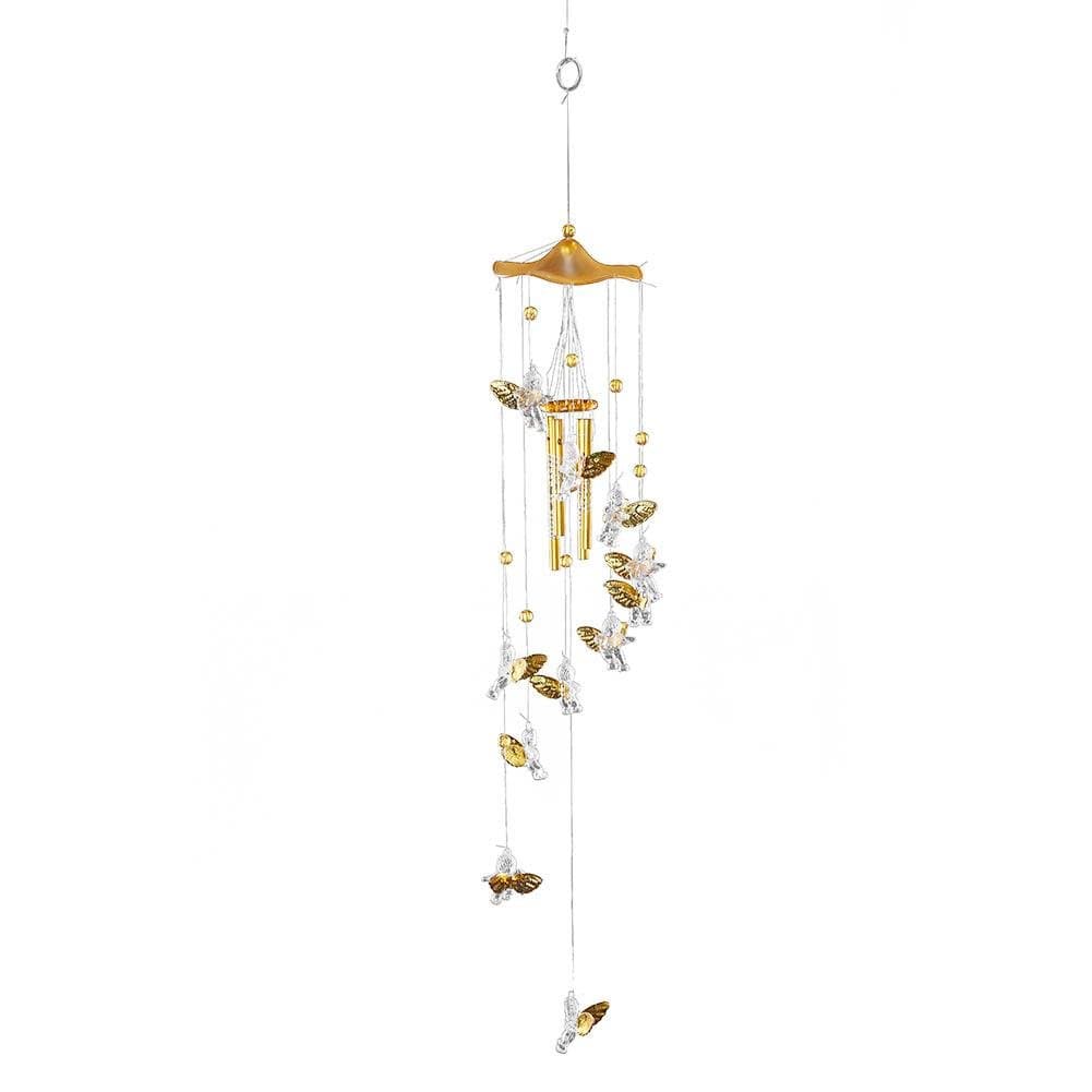 seawang Angel Cupid Creative Bell Wind Chimes Home Yard Garden Hanging Decor