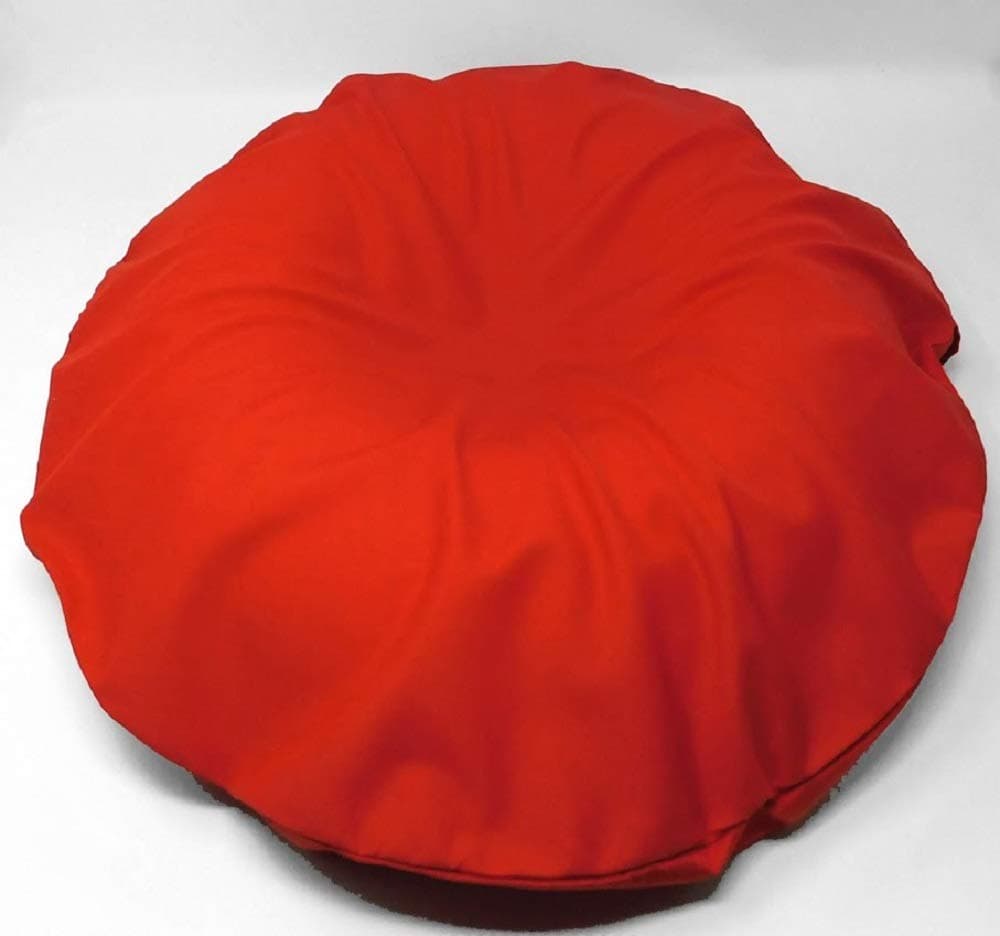 Red, Washable Polycotton Cover to fit All Donut Cushions and Surgical Rings with a Diameter of up to 44 cm (17.5”)