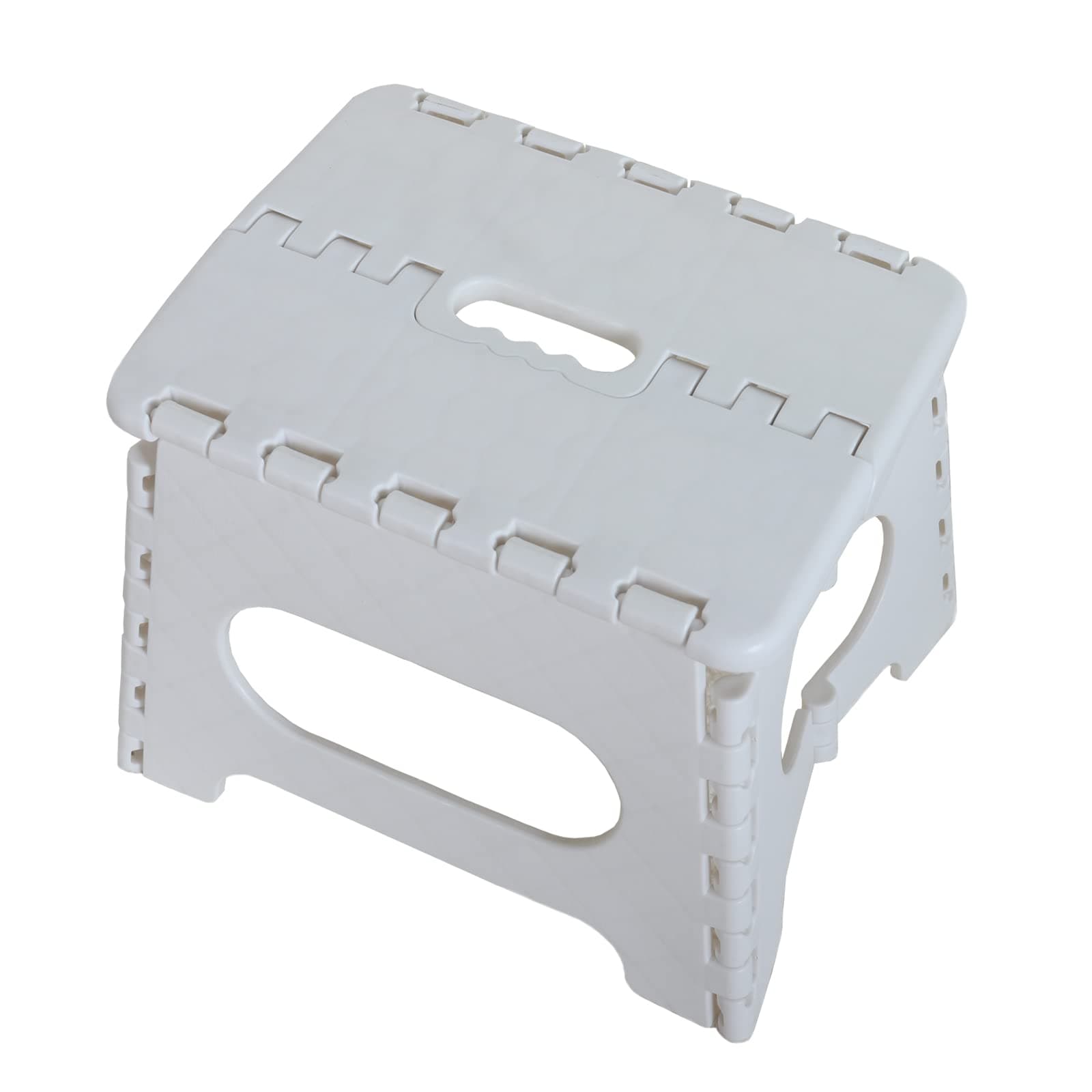 Tiny Step Stool,Mini Folding Step Stool,Step Stool, Small Stool, Foot Stool, Folding Step Stool, Kitchen Stool, Folding Stool, Foldable Step Stool ,White 9inch, Casual.