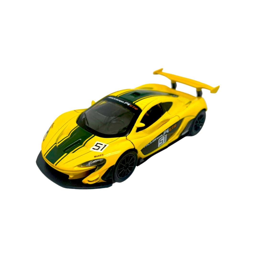 McLaren P1™ GTR Die-Cast Replica Ultimate Collector's Item Super Cars,Size - 1:31, Yellow, 68444