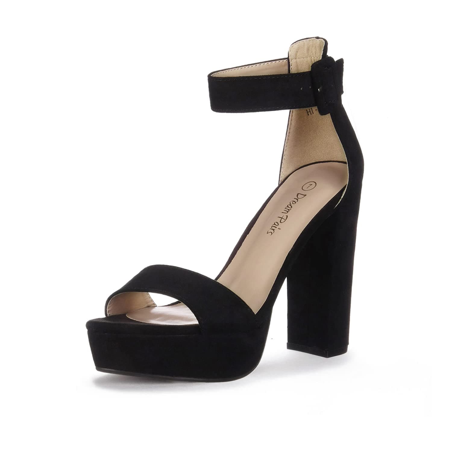 DREAM PAIRS Womens HI-LO High Heel Platform Pump Sandal Orinthia