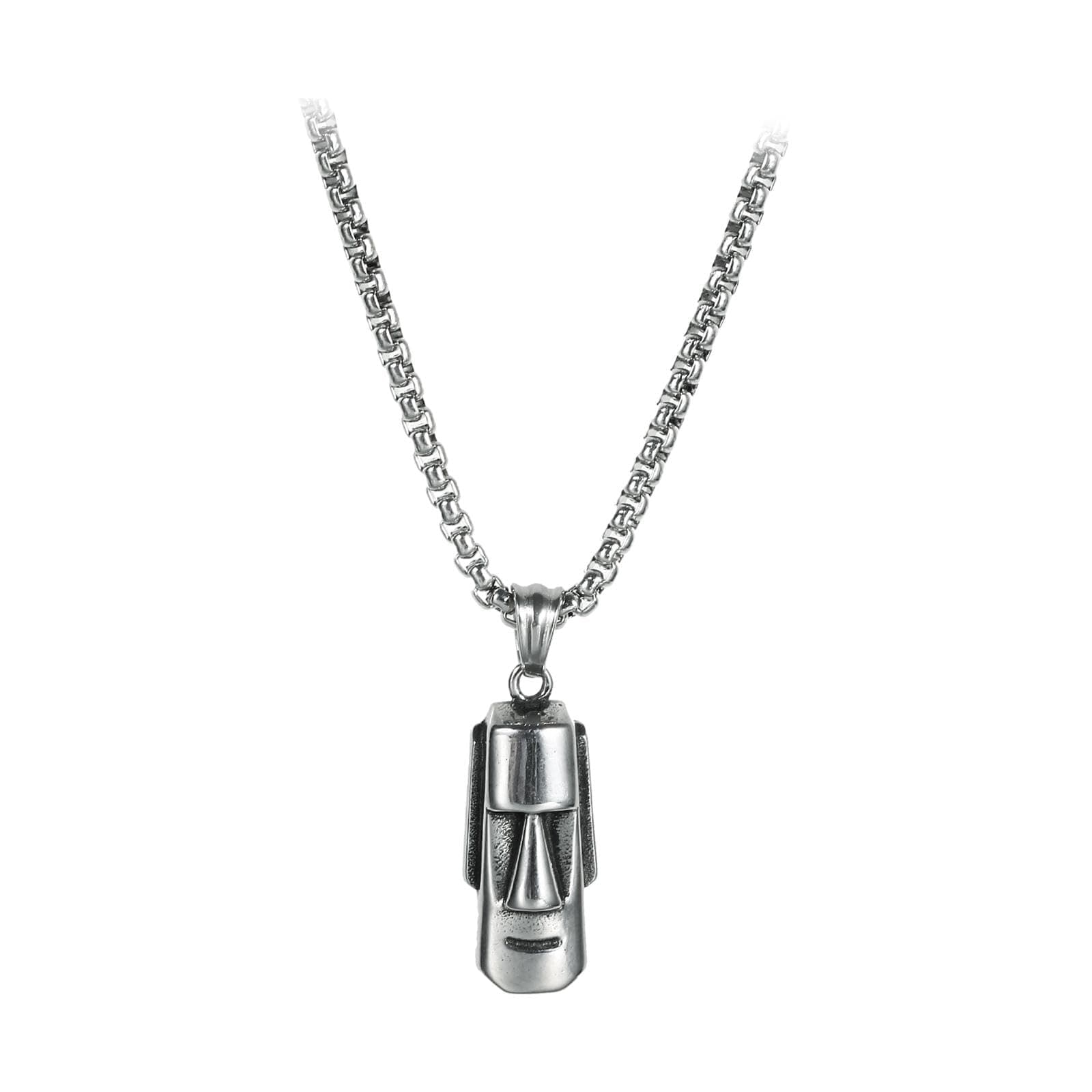 Bnf Easter Island Head Pendant Necklace Jewelry for New Year Ceremony |Jewelry|| Fashion Jewelry| Necklaces & Pendants'