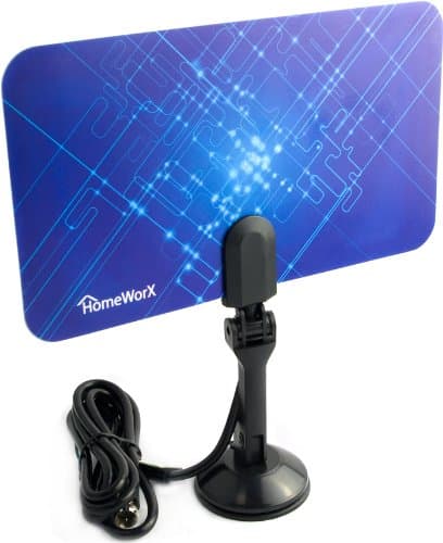 MediasonicHomeworx HW110AN Super Thin Indoor HDTV Antenna - 25 Miles Range