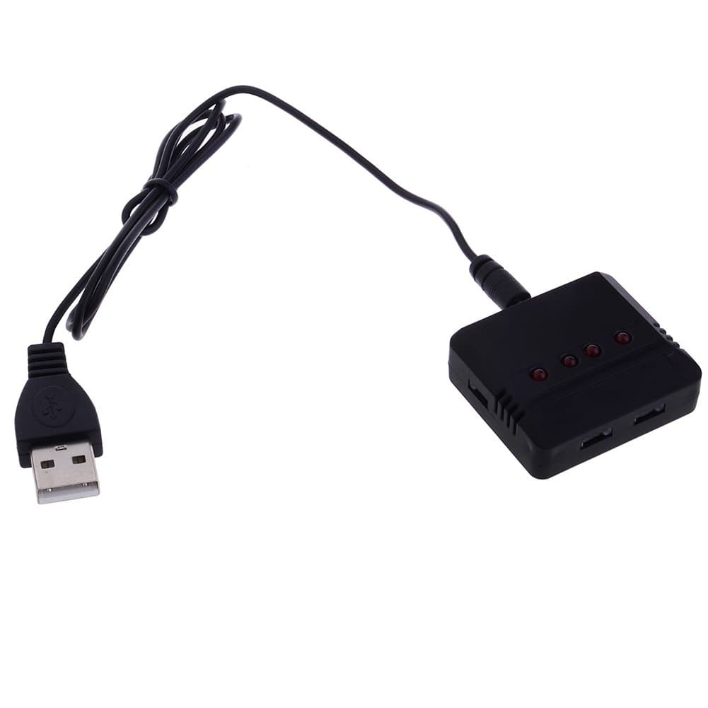 Neewer RC Accessory 4 in 1 Battery Charger for Hubsan X4 H107L H107C H107D WLtoys V977 V930 V202 V252 V939 V933 V955 UDI U816 U816A U830 JXD 385 388 392 Syma X5 X5C JJRC 1000A 1000B 5000 DFD F180