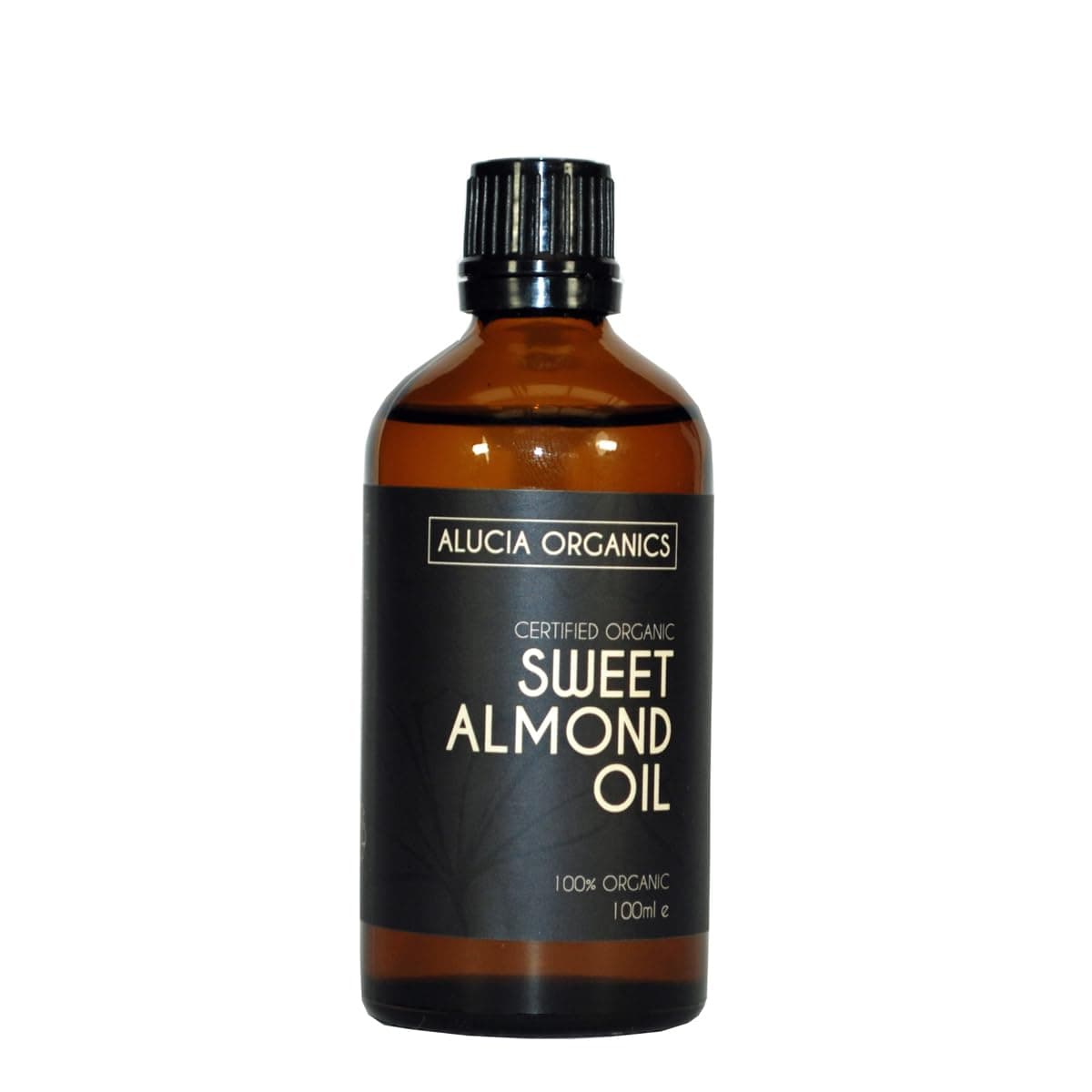 Certified Organic Sweet Almond Oil 100ml – 100% Pure Almond Oil for Face, Body & Hair – Natural, Cold-Pressed & Unrefined – Vegan & Cruelty-Free