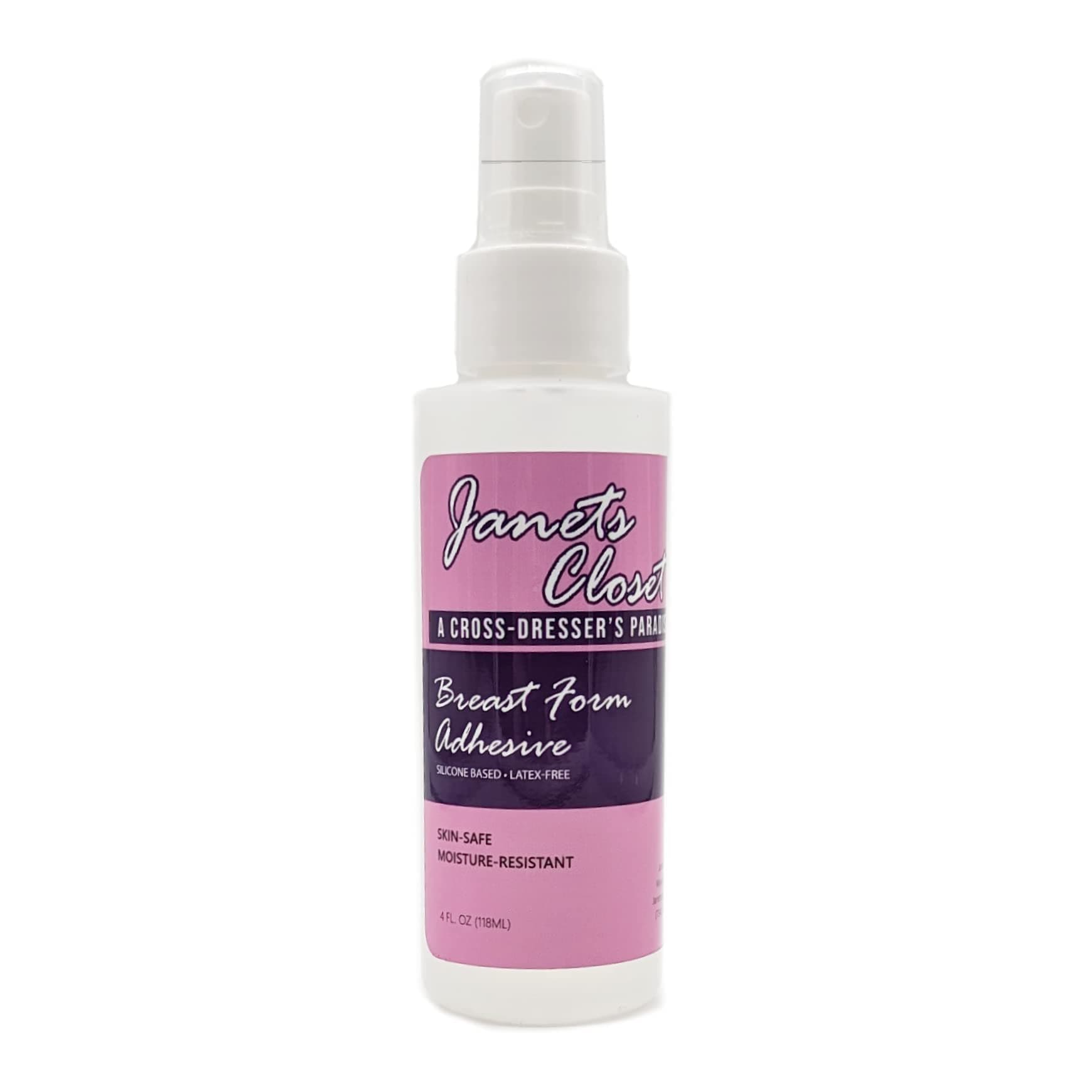 Janet's Closet Medical Grade Breast Form Prosthetic Adhesive - 4oz