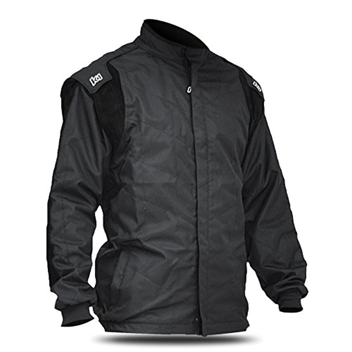 K1 Race Gear Unisex Adult Modern Racing Kart Jacket, Black, X-Large US