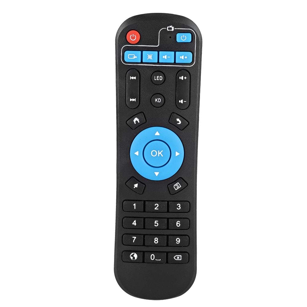 STB Remote Control, TV Top Box Compatible Controller Replacement, Ideal TV Control Tool with Same Functions As Original, TV Infrared Function Device Parts, for T95Z Plus T95U Pro T95V Pro Q Plus QBOX
