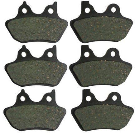 Front and Rear Brake Pads replacement for Harley Davidson V-Rod VRSCA VRSCB 2002 2003 2004 Road King Touring Flhrci Classic 2000 2001 2002 2003 2004 2005 2006 2007