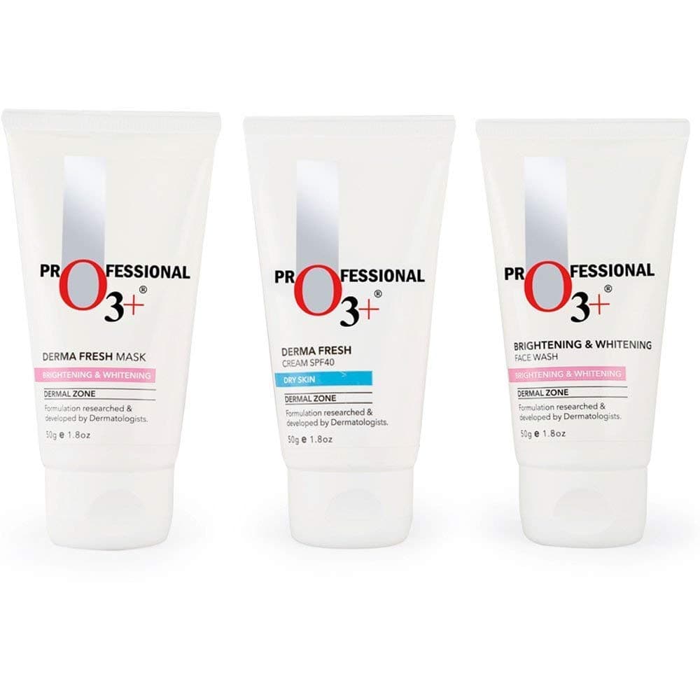 O3+ Shine & Glow Home Care Kit for Brightening & Whitening, 150g