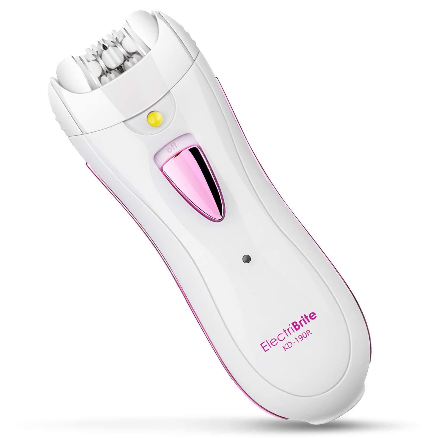 ElectriBrite Facial Hair Removal Epilators for Women Cordless Electric Tweezers Ladies Epilator Rechargeable Hair Remover for Upper lips Chin Arms Legs Bikini