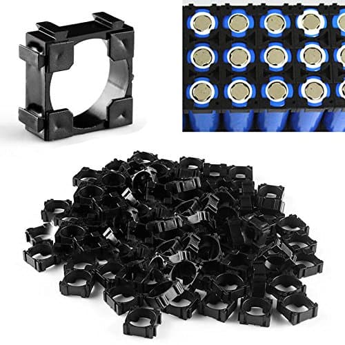 100 pcs. 18650 lithium ion battery connector battery holder bracket