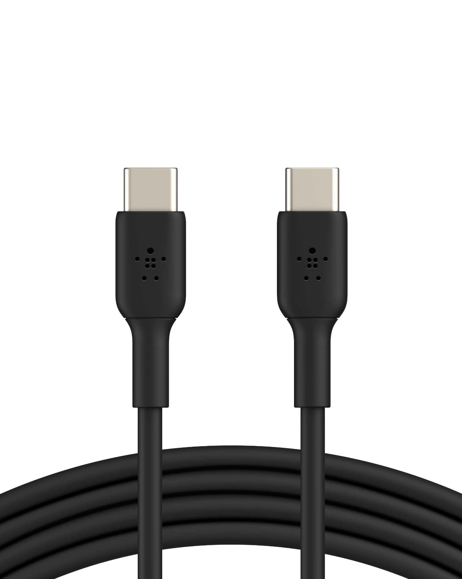 BoostCharge USB-C to USB-C fast charger cable, USB type C charger cable fast charging for iPhone 16, 15, Samsung Galaxy S24, S23, Pixel, iPad, MacBook, Nintendo Switch and more - 2m, Black