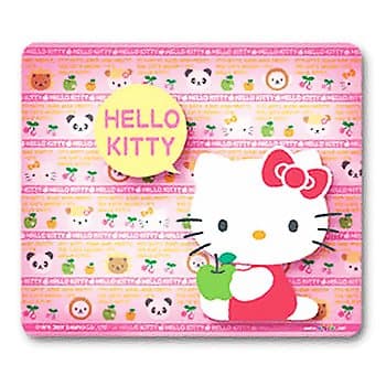 Hello Kitty Mouse Pad: Fruits