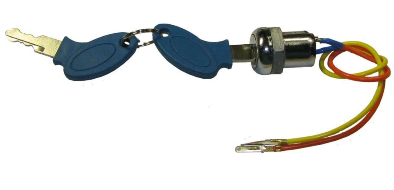 Electric Scooter Parts Boreem New Star 2 Wire 2-Position Key Switch Ignition Key