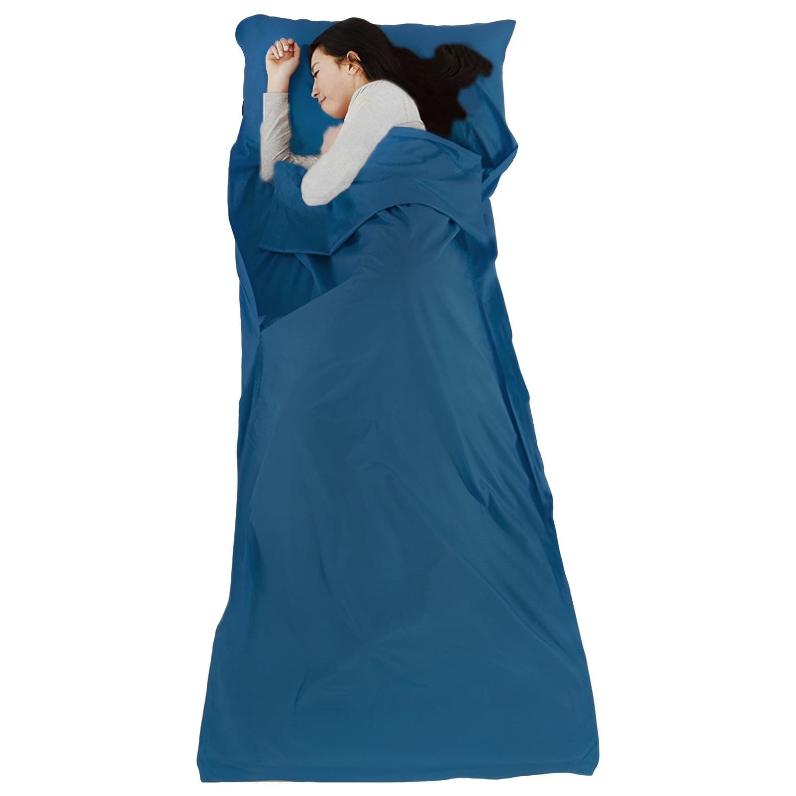 75x210cm Sleeping Bag Liner, travel blanket Sheet Sleeping Bag, Sleeping Bag Liner Lightweight, Sleeping Bag Liner, Lightweight Sleeping Bag for Camping Hostels Picnic Hiking