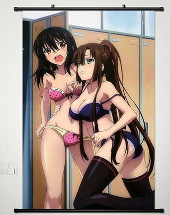 Home Decor Anime Strike the Blood Wall Scroll Poster Sexy Yukina Himeragi & Sayaka Kirasaka 23.6 X 35.4 Inches-010