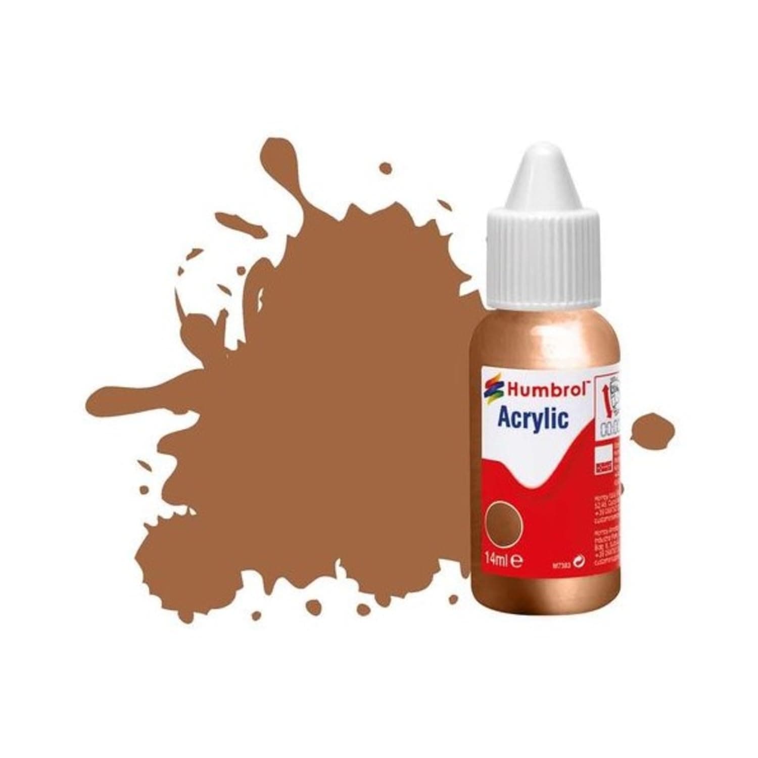 Humbrol No.171 Antique Bronze - Metallic Acrylic Paint 14ml DB0171
