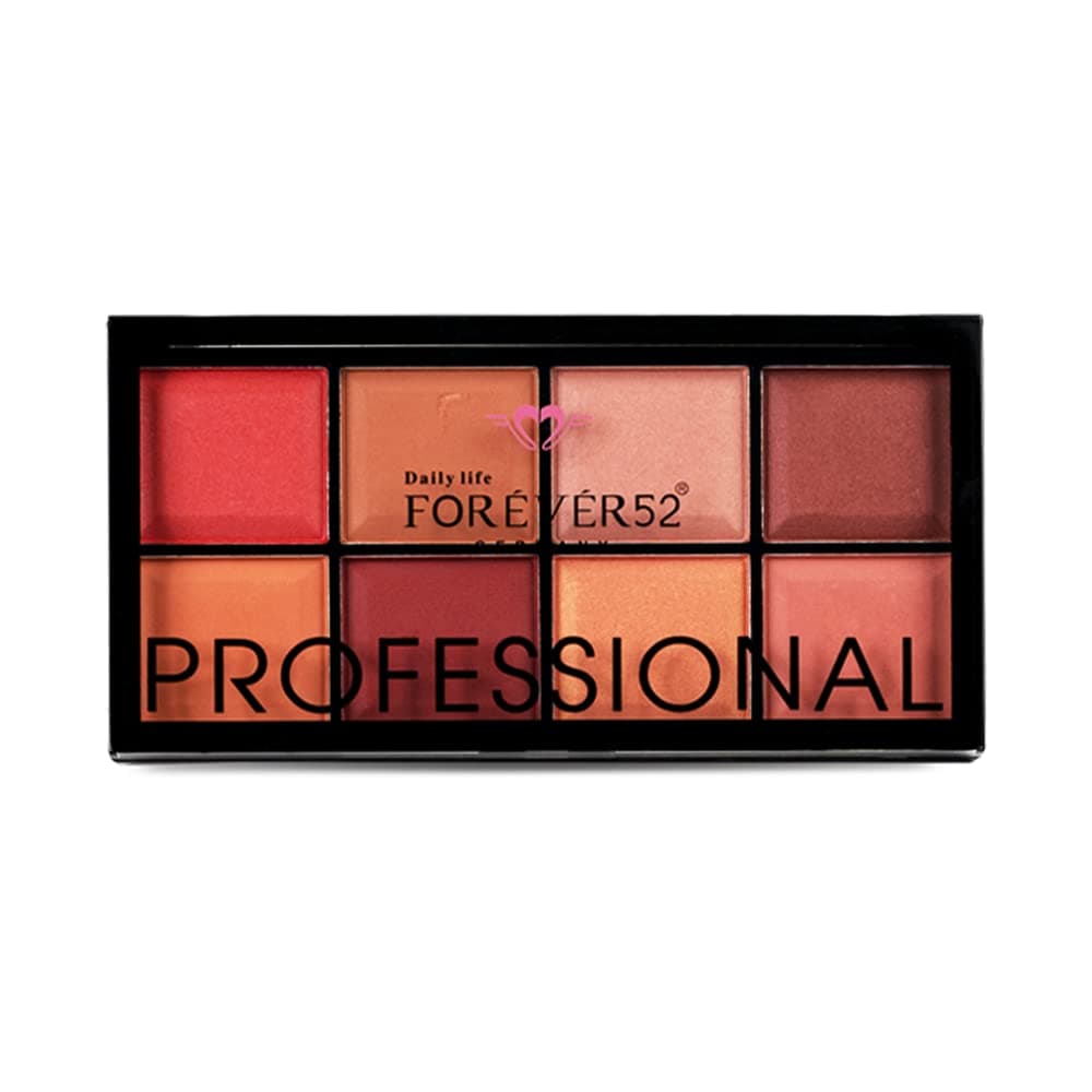 Daily Life Forever52 8 MULTI COLOR BLUSHER PALETTE with Highly Blendable Shades For Smooth Smudgeproof Long-Lasting Perfect Face Makeup -SPB001