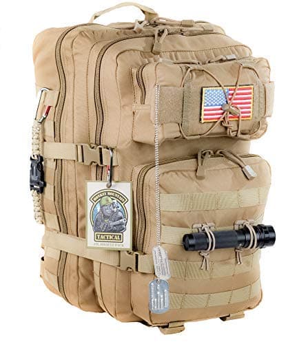 Monkey Mountain Tactical-Disabled Vet Owned Small Business 40L MOLLE Military Assault Backpack