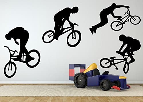 Wall Room Decor Art Vinyl Sticker Mural Decal BMX Bike Bicycle Big Large AS1007