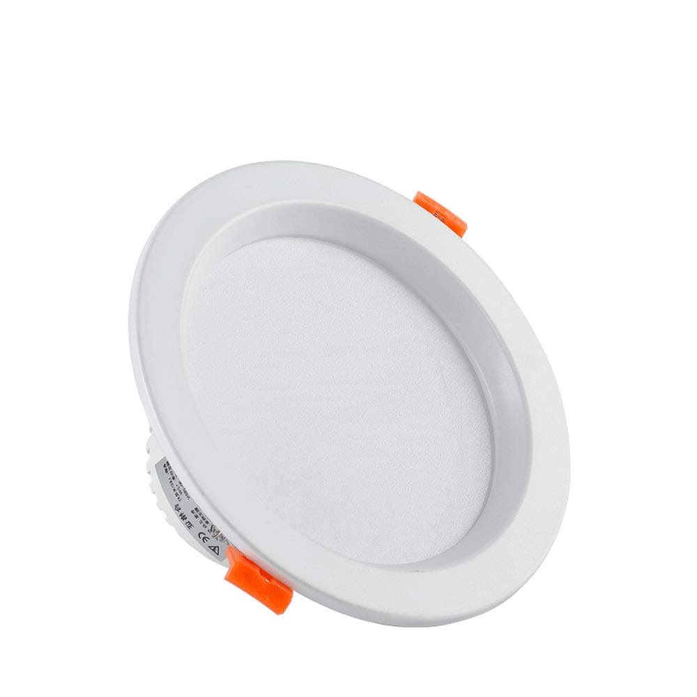 Embedded Anti-glare Hole Light European Fashion Aluminum Recessed Downlight Spotlight 100% Astigmatism LED Panel Ceiling Lights Ultra Thin Slim Round Floodlight Clothing Store Embedded Integrated Lamp
