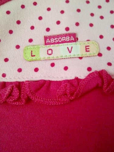 Absorba Baby Clothes Girl French Terry Cotton Hot Pink Butterfly & Hearts 3 Pc Set Infant 12 Months