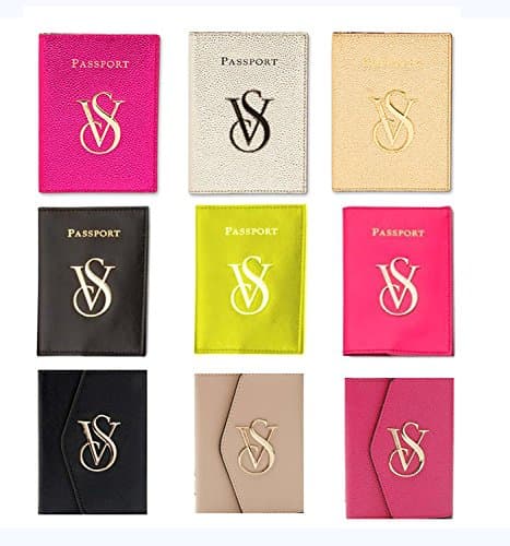 Classic Fluorescence New Brand Vs Prints Delicate Travel Passport Cover Id Holders Documents Bag Card Case 5 Colors