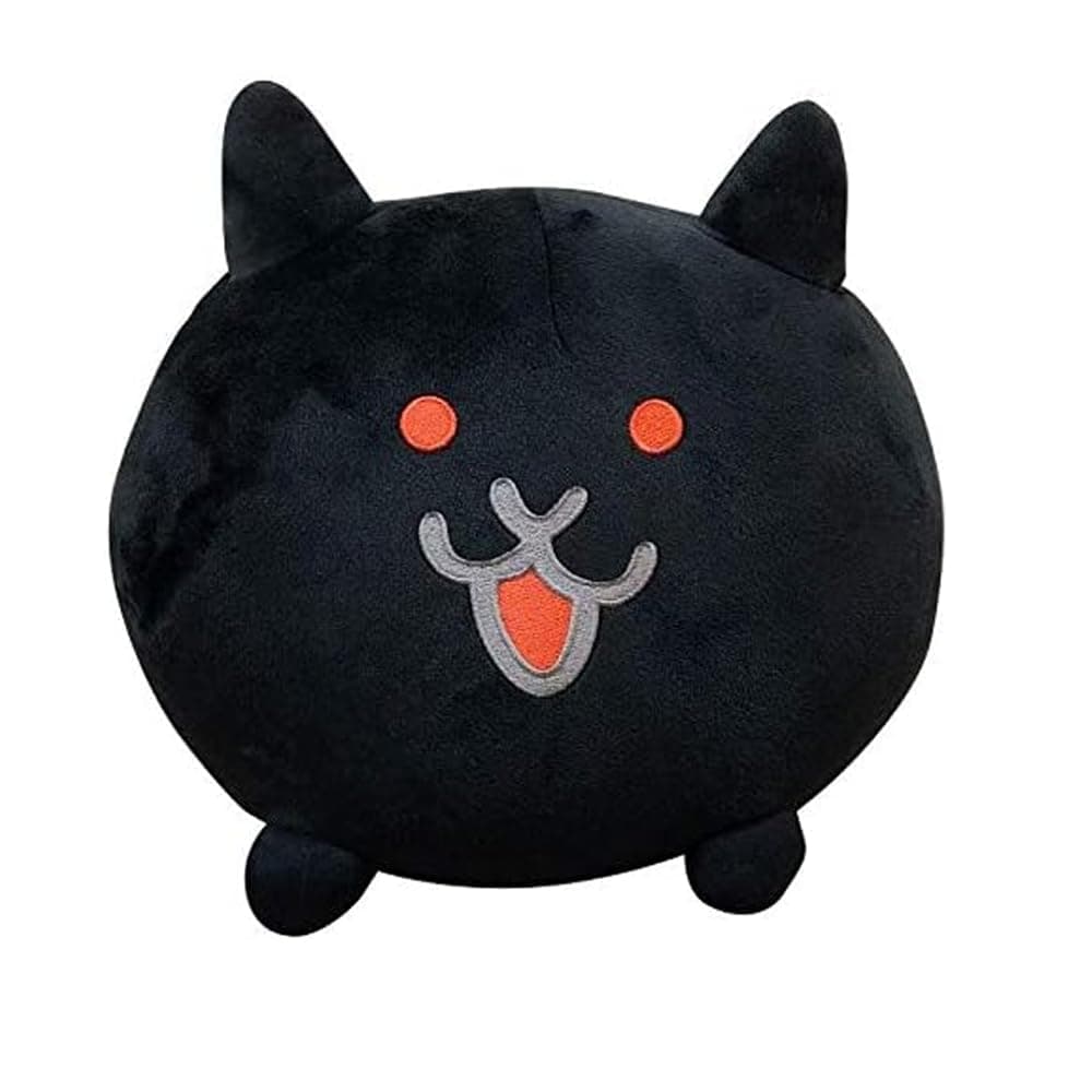 PONOS Official The Battle Cats Plush - Killer Cat Plushie - 9 Inch Collectible Battle Cats Soft Stuffed Animal