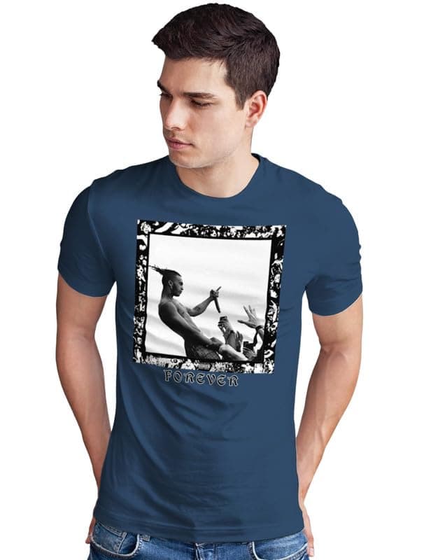 Relaxed Fit Hip-Hop Tentacion T-Shirt for Men 720
