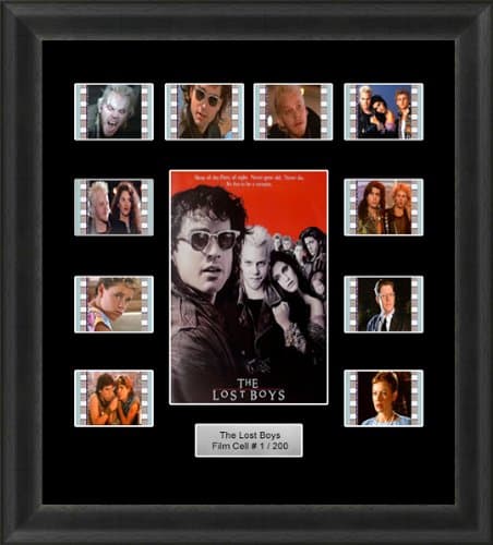 THE LOST BOYS Back Light Backlit Limited Edition Film Cells - Genuine 35mm Framed Film Cell Memorabilia - Movie Art for Cinema Fans & Collectors 5 Volt USB Powered Led Backlight