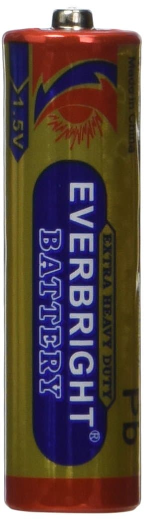 EVERBRIGHT Extra 1.5V Heavy-Duty Battery Value Box excellent for electronis and toys
