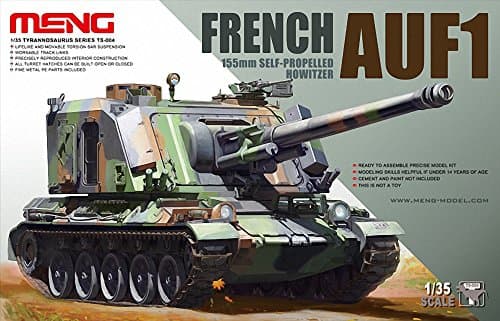 Meng Models French AUF1 115mm Self-Propelled Howitzer, 1/35 Scale