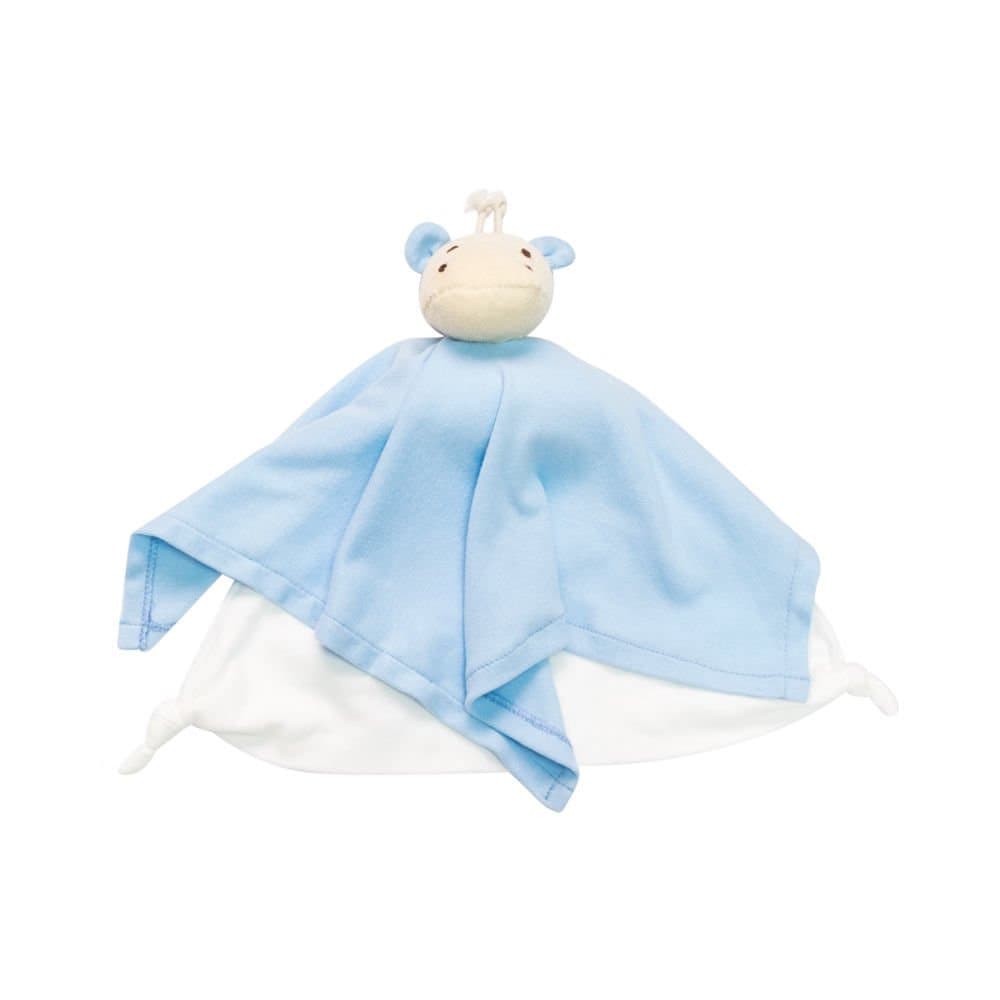 Giraffe Blanket Friend (Organic Cotton) (Blue)