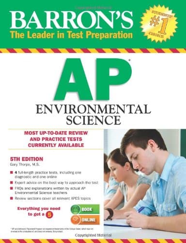 Barron's AP Environmental Science, 5th Edition Paperback – 20 Mar. 2013