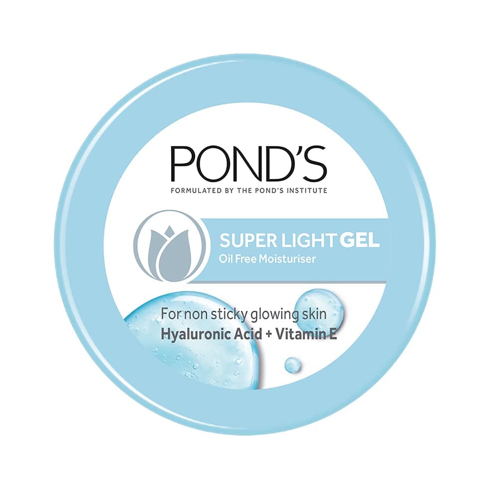 Super Light Gel Face Moisturiser With Hyaluronic Acid And Vitamin E, 147 G